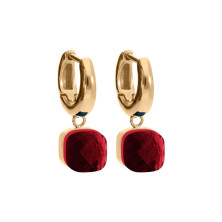 Brincos de argola Firenze - Dourado