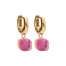 Brinco de argola Firenze - Dourado