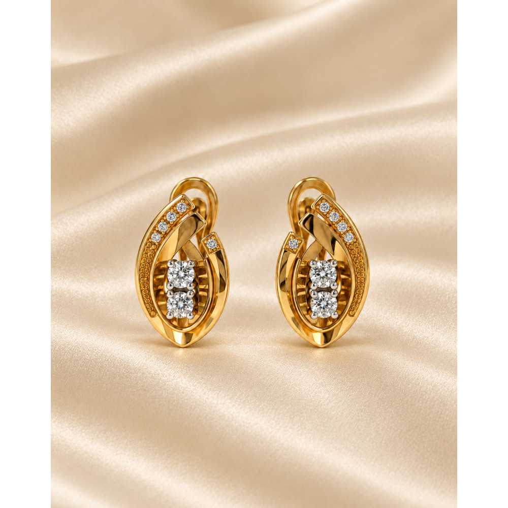 Brincos Ouro 19.2KL Louie