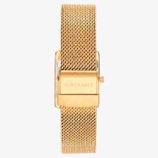 Relógio Lumi Malha Dourado