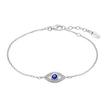 Pulseira olho turco Lotus Silver