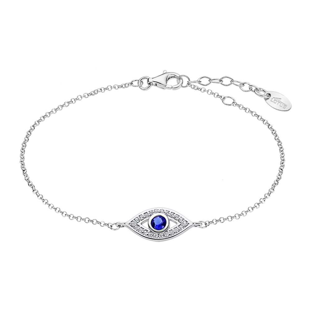 Pulseira olho turco Lotus Silver