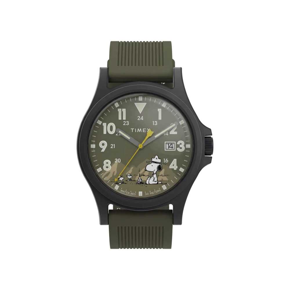 Relógio Peanuts x Timex Expedition Acadia