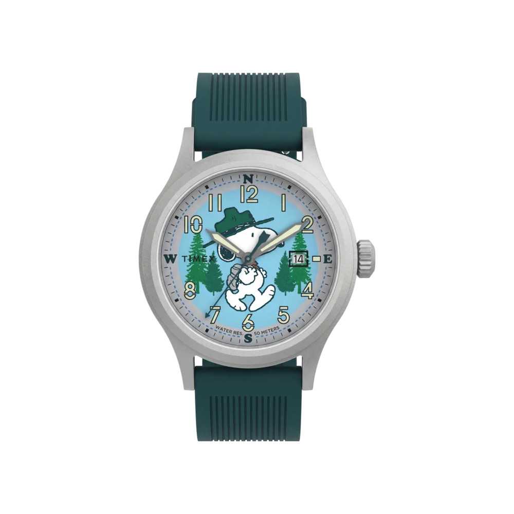 Relógio Peanuts x Timex Expedition Scout