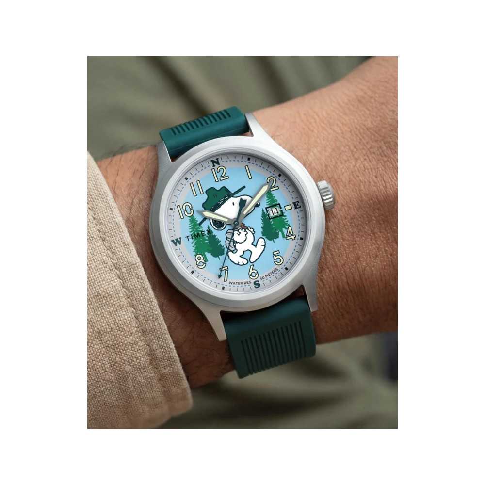 Relógio Peanuts x Timex Expedition Scout
