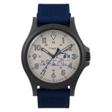 Relógio Peanuts x Timex Expedition Acadia / Azul