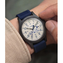 Relógio Peanuts x Timex Expedition Acadia / Azul