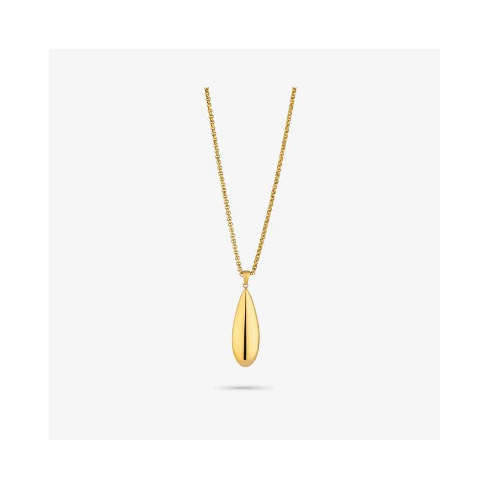 Colar Mulher Tears Gota Dourado