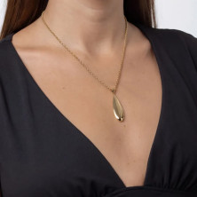 Colar Mulher Tears Gota Dourado