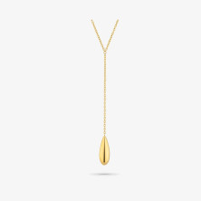 Colar Mulher Tears Vertical Dourado