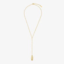 Colar Mulher Tears Vertical Dourado