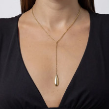 Colar Mulher Tears Vertical Dourado