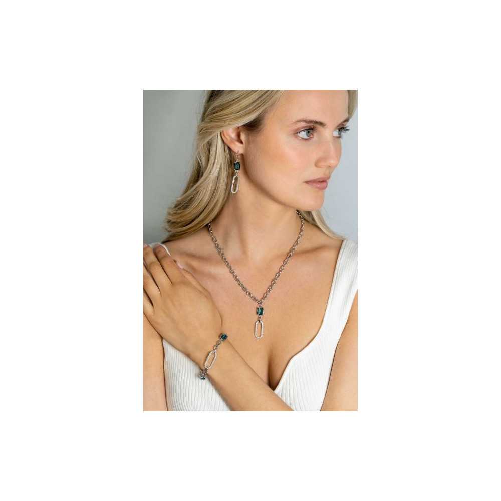 Silver Zinzi Necklace | Sweet Apple