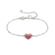 NOMINATION Crysalis Heart Bracelet | Sweet Apple