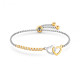 Pulseira Milleluci Coração Duplo Dourada - Pulseiras - Nomination Style - Sweet Apple ® Relojoaria | Joalharia | Ourivesaria