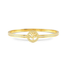 Pretty Bangles Tree Life Gold Bracelet | Sweet Apple