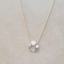 Silver Flower Necklace | Sweet Apple