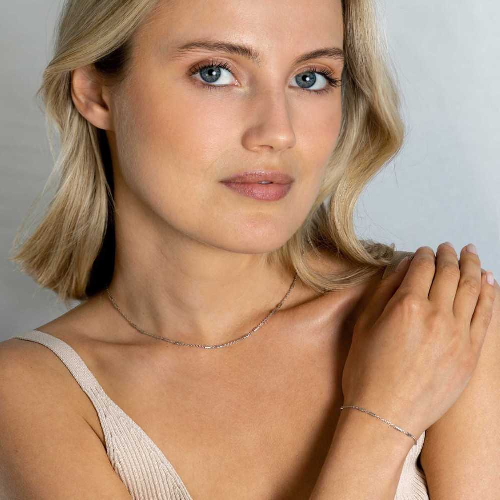ZINZI SILVER NECKLACE | Sweet Apple