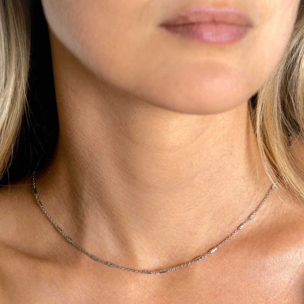 ZINZI SILVER NECKLACE | Sweet Apple