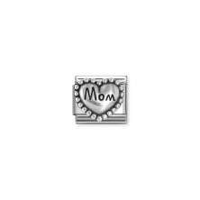 Link Nomination Mom - Contas P/ Pulseiras - Nomination Silver - Sweet Apple ® Relojoaria | Joalharia | Ourivesaria