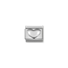 Link Nomination Coração - Contas P/ Pulseiras - Nomination Links
