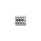 Link Nomination Plates Oxidised - Contas P/ Pulseiras - Nomination Links