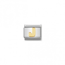 Link Nomination letra J - Contas P/ Pulseiras - Nomination Links