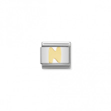 Link Nomination letra N - Contas P/ Pulseiras - Nomination Links - Sweet Apple ® Relojoaria | Joalharia | Ourivesaria
