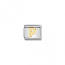 Link Nomination letra P - Contas P/ Pulseiras - Nomination Links - Sweet Apple ® Relojoaria | Joalharia | Ourivesaria