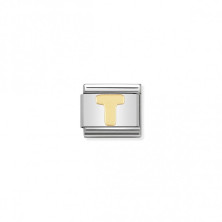 Link Nomination letra T - Contas P/ Pulseiras - Nomination Links - Sweet Apple ® Relojoaria | Joalharia | Ourivesaria