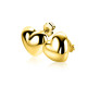 Brincos ZINZI de prata banhados a ouro - Earings - ZINZI