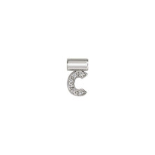 Pendente SEIMIA letra C - Contas P/ Pulseiras - Nomination Silver - Sweet Apple ® Relojoaria | Joalharia | Ourivesaria