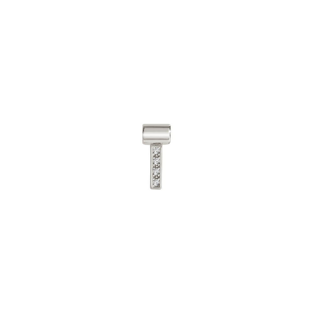 Pendente Seimia Letra I - Contas P/ Pulseiras - Nomination Silver - Sweet Apple ® Relojoaria | Joalharia | Ourivesaria