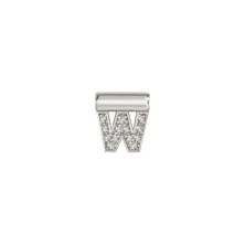Pendente Seimia Letra W - Prata - Nomination Silver - Sweet Apple ® Relojoaria | Joalharia | Ourivesaria