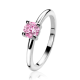 Anel Zinzi Pedra Rosa - Anéis - ZINZI - Sweet Apple ® Relojoaria | Joalharia | Ourivesaria