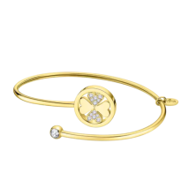 Pulseira Dourada Trevo