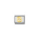 Link Nomination letra S - Contas P/ Pulseiras - Nomination Links