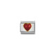 Link Nomination pedra vermelha - Contas P/ Pulseiras - Nomination Links - Sweet Apple ® Relojoaria | Joalharia | Ourivesaria