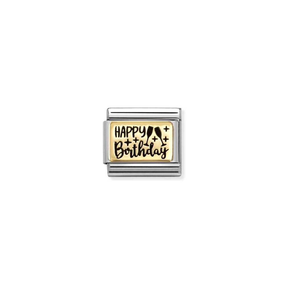 Link Nomination Happy Birthday - Contas P/ Pulseiras - Nomination Links