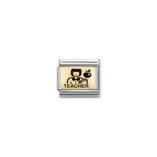 Link Nomination Teacher - Contas P/ Pulseiras - Nomination Links - Sweet Apple ® Relojoaria | Joalharia | Ourivesaria
