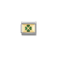 Link Nomination trevo verde - Contas P/ Pulseiras - Nomination Links - Sweet Apple ® Relojoaria | Joalharia | Ourivesaria