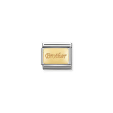 Link Nomination Brother - Contas P/ Pulseiras - Nomination Links - Sweet Apple ® Relojoaria | Joalharia | Ourivesaria