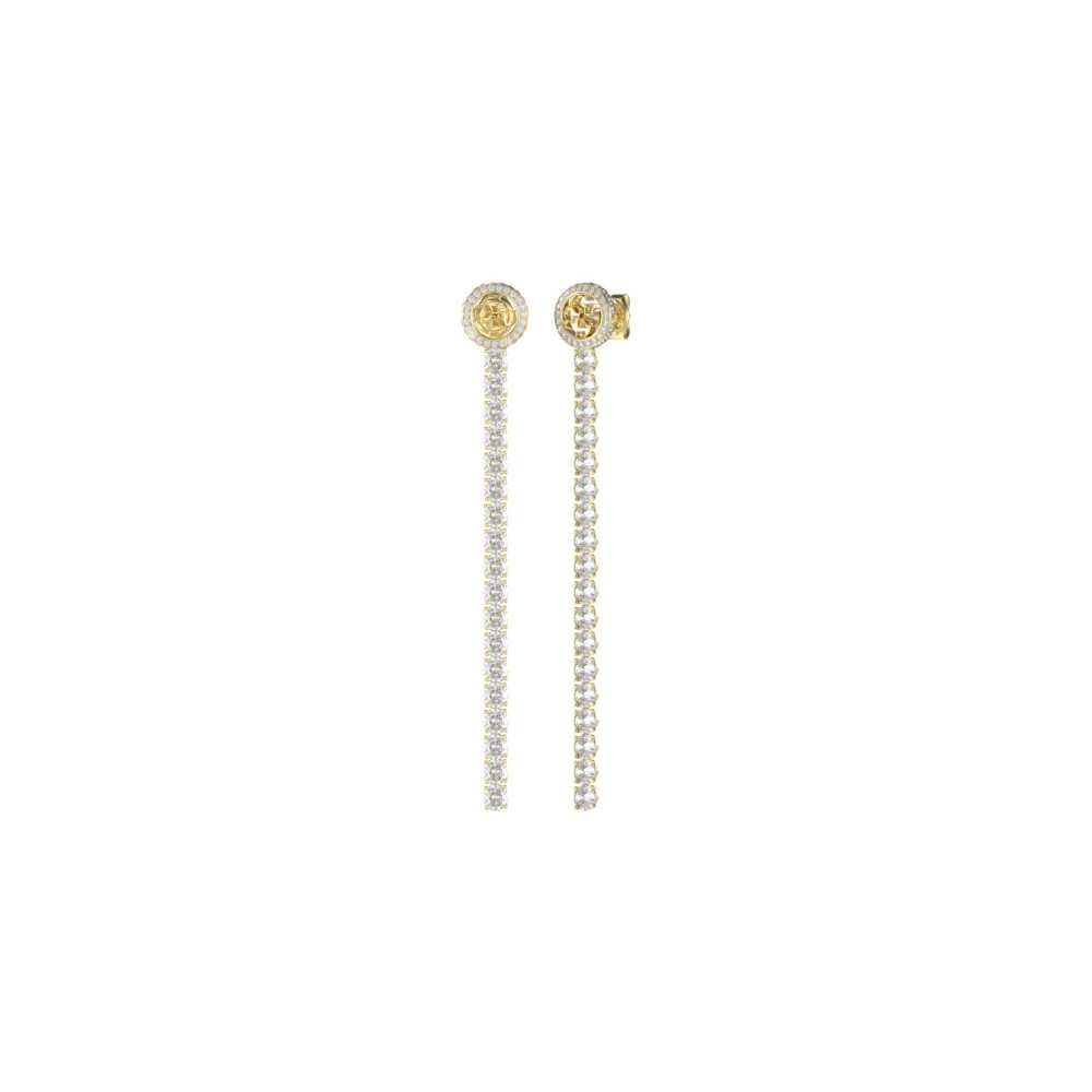 Brincos Guess Dourados Com Zircónias - Earings - GUESS Style
