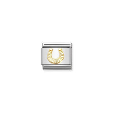 Link Nomination ferradura - Contas P/ Pulseiras - Nomination Links