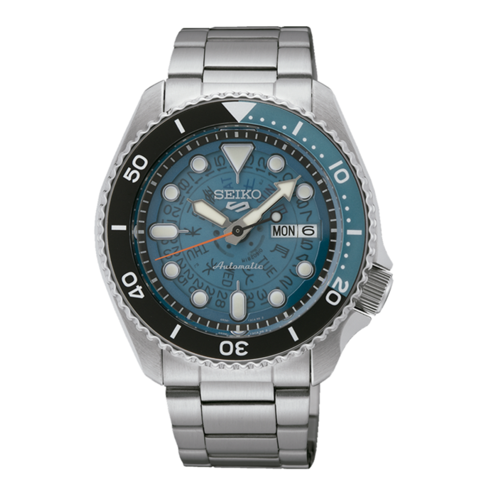 5 Sports Sports Style Translúcido azul - Seiko - Seiko - Sweet Apple ® Relojoaria | Joalharia | Ourivesaria