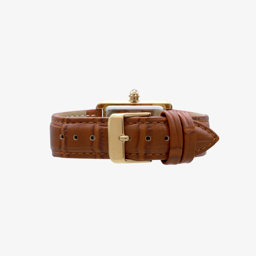 Nicole Correia Brown Radiant Women's Watch | Sweet Apple