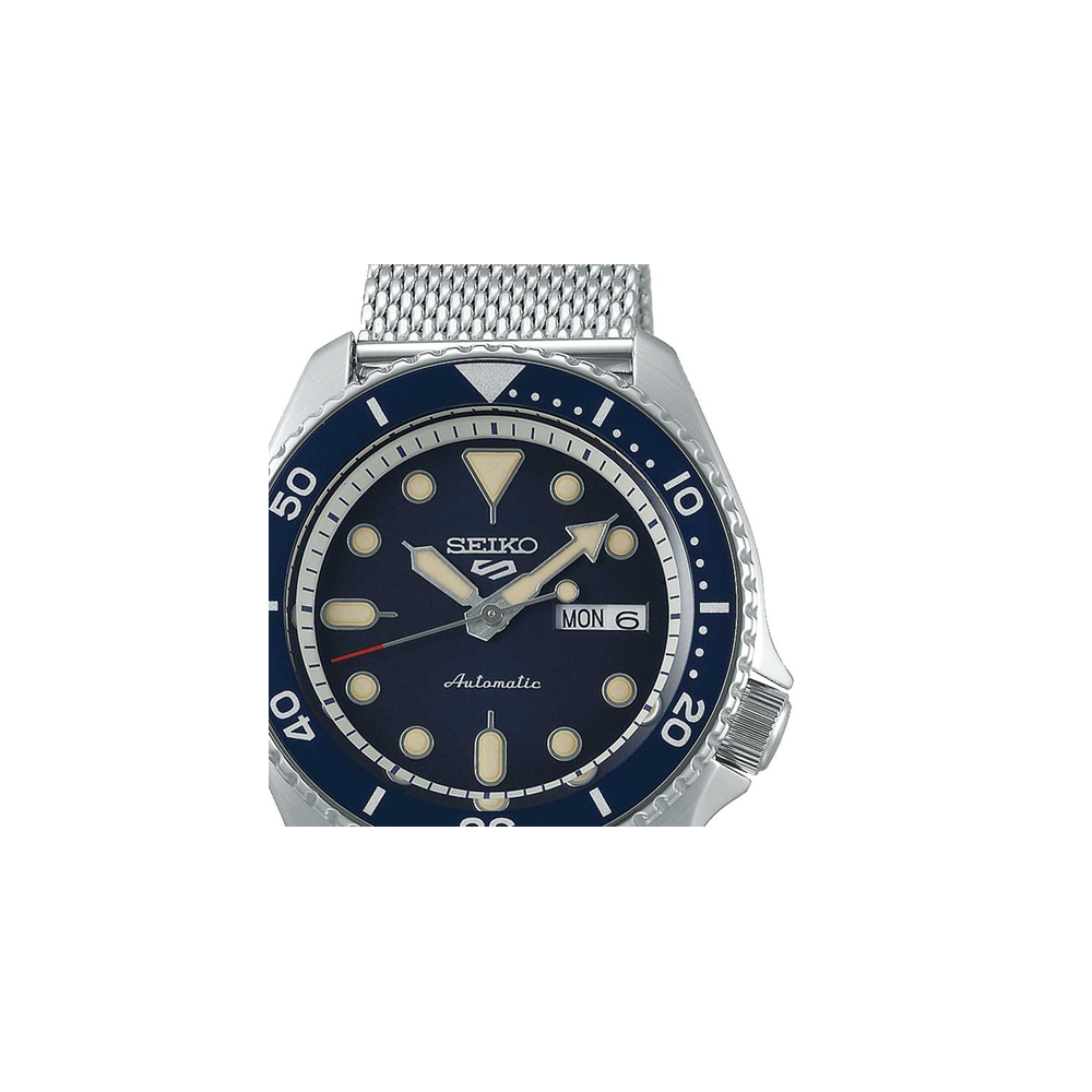 RELÓGIO SEIKO 5 SPORTS SUITS BLUE AUTOMÁTICO SSMAP - Seiko - Seiko - Sweet Apple ® Relojoaria | Joalharia | Ourivesaria