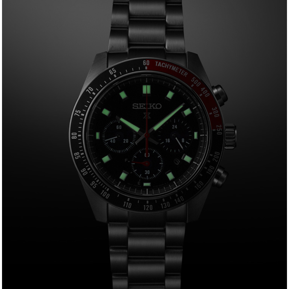 SEIKO PORSPEX SPEEDTIMER CRONO SOLAR WATCH | Sweet Apple