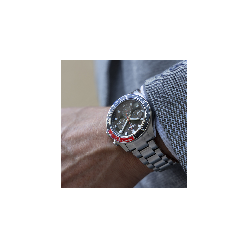 SEIKO PORSPEX SPEEDTIMER CRONO SOLAR WATCH | Sweet Apple