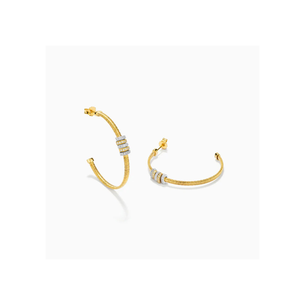 Brincos SPIRAL, em formato de argola